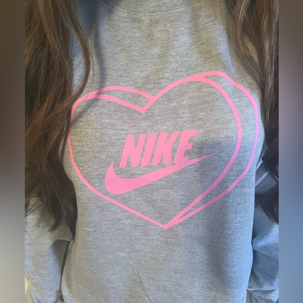 Valentine’s Day Sweetheart Nike Crew Neck Sweatshirt